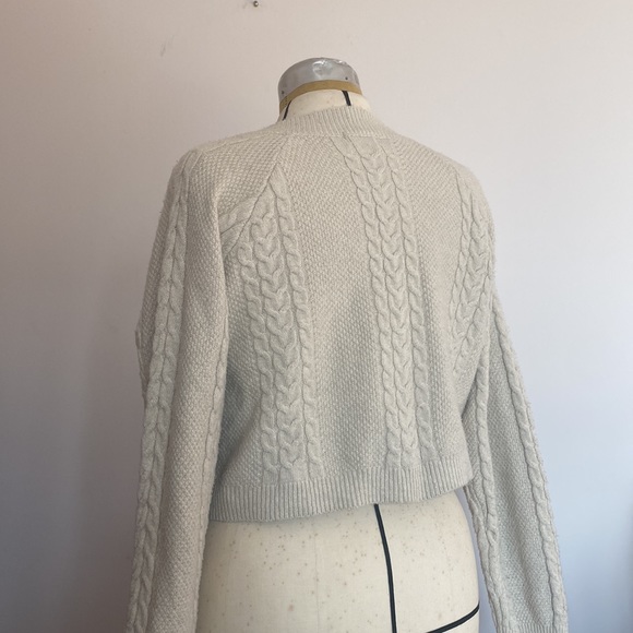 Tan cardigan, never worn, lightweight and perfect for fall. - Picture 3 of 4